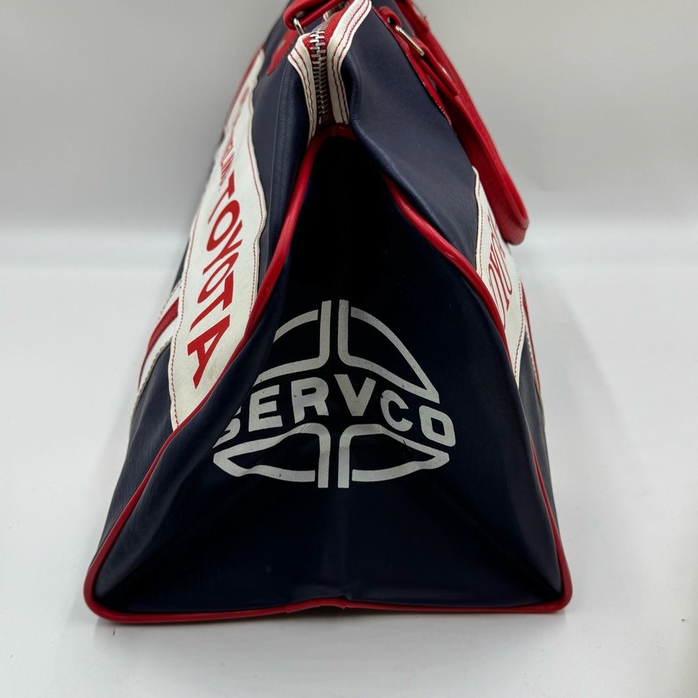 Vintage Toyota Navy and Red Tote Bag - Picture 3 of 10